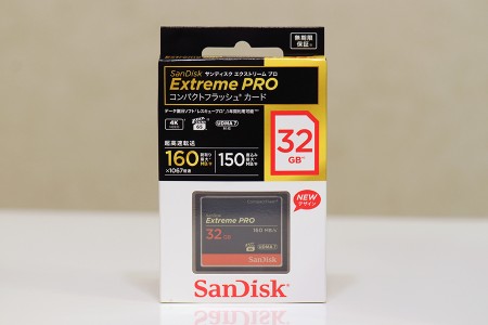 SanDisk Extreme PRO コンパクトフラッシュカード 32GB