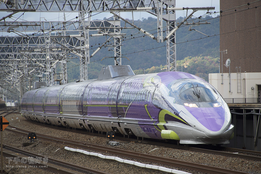 エヴァ新幹線「500 TYPE EVA」が運行を開始 乗車編 | 下手の物好き